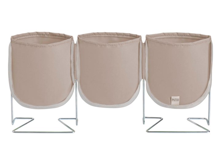 Doniczki Tre beż 55 x 21 cm PATIO