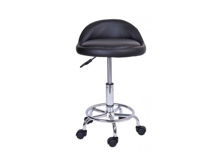 Taboret fryzjerski Calla- czarny