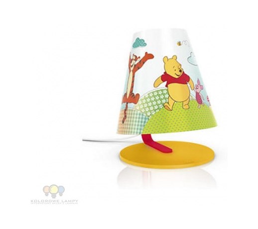 Philips Lampa dziecięca stołowa LED Winnie The Pooh 71764/34/16 - WYSYŁKA 48H