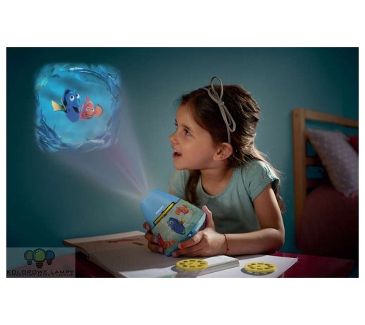 Projektor i lampka nocna 2 w 1 71769/90/16 Finding Dory PHILIPS WYSYŁKA 48H