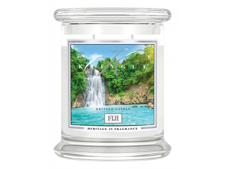 Kringle Candle - Fiji - średni, klasyczny słoik (411g) z 2 knotami kod: 846853058948