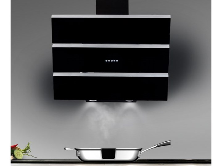 Okap kominowy Merido Eco Black 80 cm