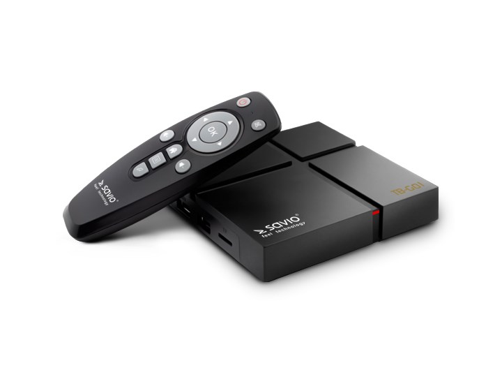 Odtwarzacz Multimedialny Savio Tv Box Gold Tb G Czarny Odtwarzacze