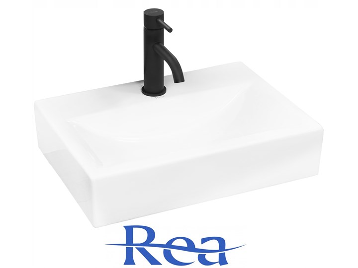 Umywalka Ceramiczna Ścienna Nablatowa Xara - Rea