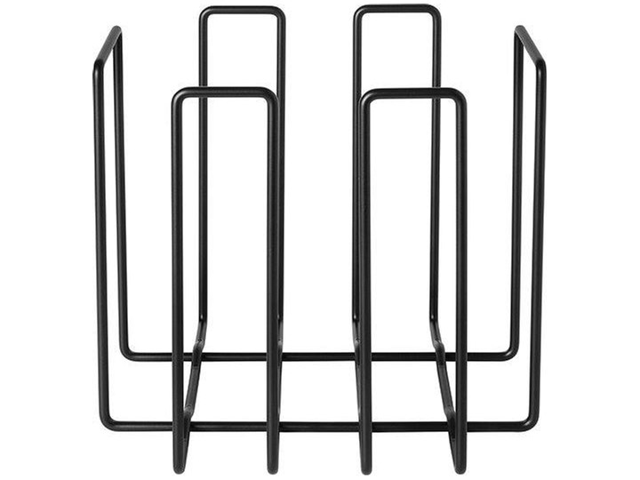 Stojak na gazety Wires mały czarny