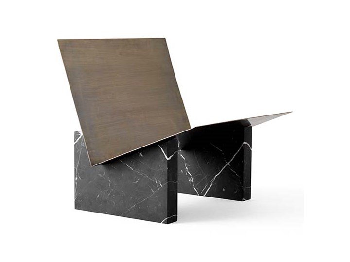 Gazetownik Menu Monuments black / bronzed brass