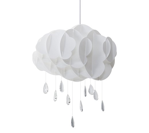Lampa biała - sufitowa - żyrandol - lampa wisząca - AILENNE