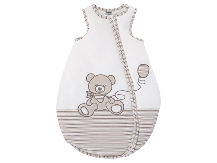 JACKY Śpiworek do spania Nos Bear rozm. 74/80 – śmietankowy, Unisex