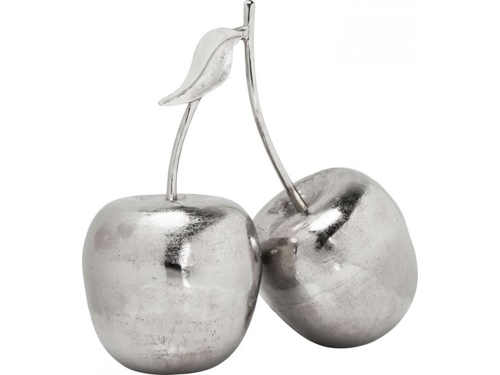 Figurka dekoracyjna Cherry 29x31 cm srebrna