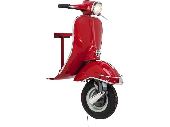 Kinkiet Scooter 67x111 cm czerwony