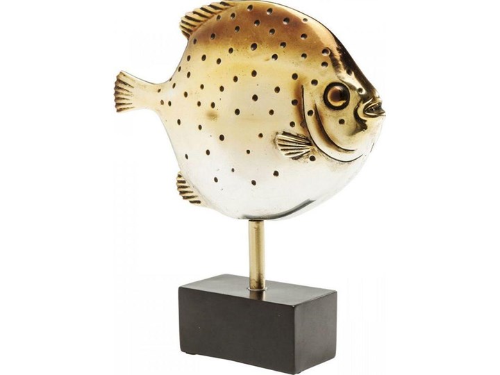 Figurka dekoracyjna Moonfish 30x32 cm złota