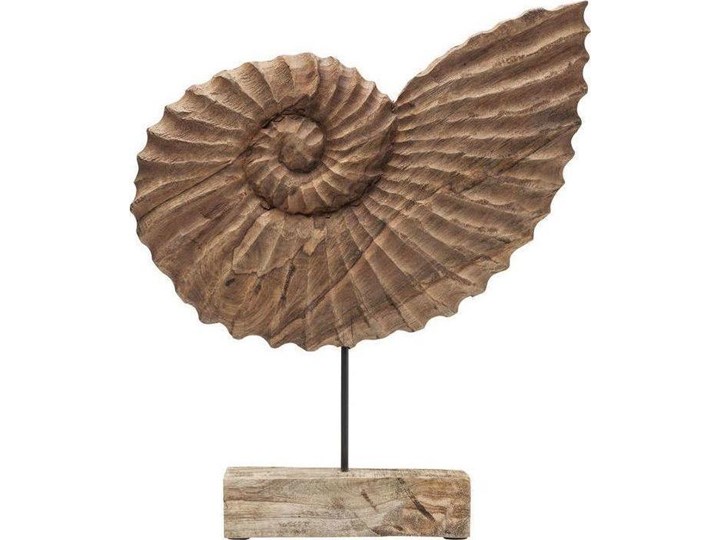 Figurka dekoracyjna Snail 50x54 cm drewniana