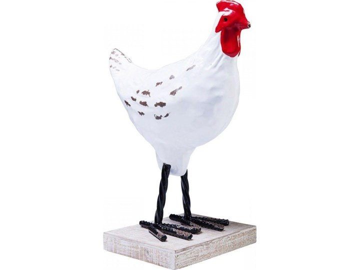 Figurka dekoracyjna Gallo 35x48 cm biała