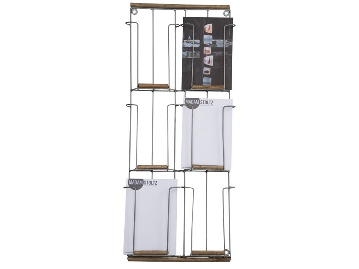 Organizer ścienny Hugnem 24x55 cm szary