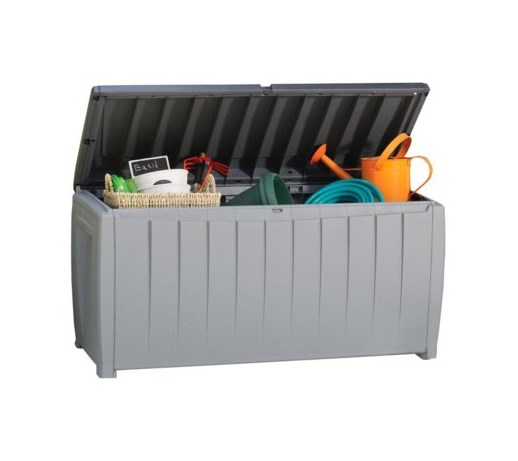 Skrzynia ogrodowa KETER Novel Storage Box 340L Szaro-czarny