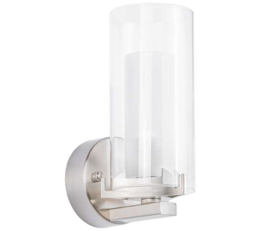 Tuba LAMPA kinkiet TERNI MB0118-1 Italux ścienna OPRAWA przezroczysta