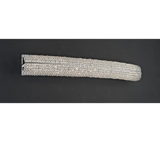 Listwa LAMPA ścienna PAJERO MB12016-6A Italux przyścienna OPRAWA kryształowy kinkiet glamour crystal przezroczysty