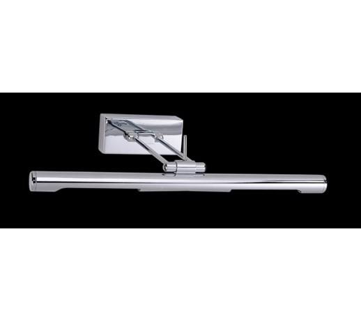 Ścienna LAMPA listwa TECHNIC 966/2G9 CHROM Italux metalowa OPRAWA kinkiet nad lustro GALERYJKA chrom