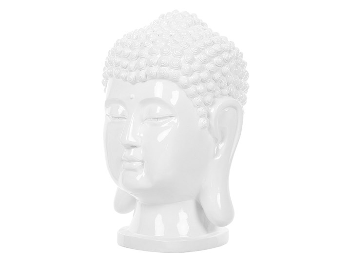 Figurka dekoracyjna biała 41 cm BUDDHA