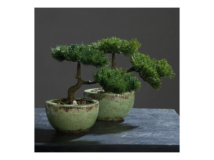 Sztuczny Bonsai w Porcelanowej Donicy