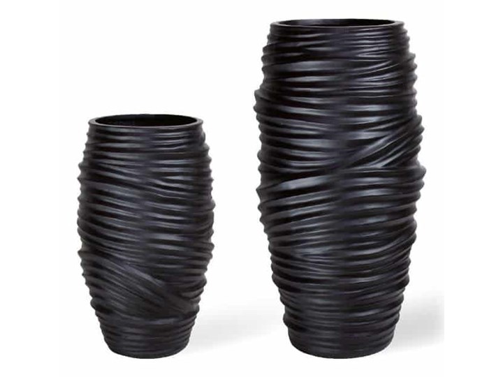 Donica TOGA Czarna - h-50cm Ø-46cm