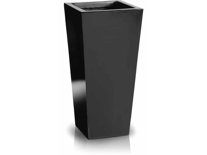 Donica Eliza Nero Fiber-Glass - Ø-27cm h-58cm