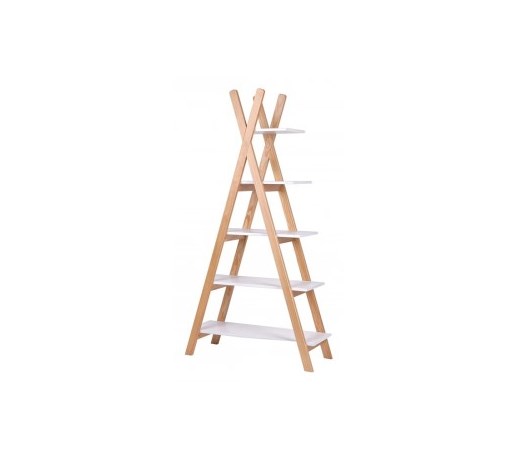 REGAŁ NA KSIĄŻKI TIPI - WOOOD