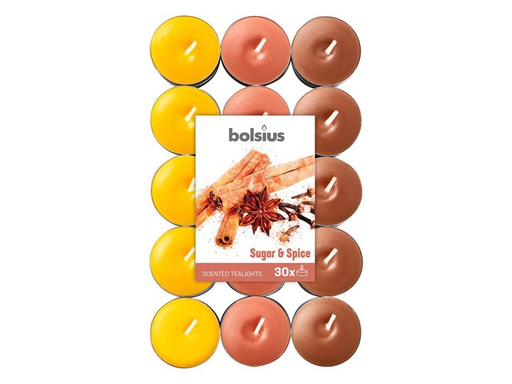 Podgrzewacz zapachowy AROMATIC cynamon 30 szt. BOLSIUS