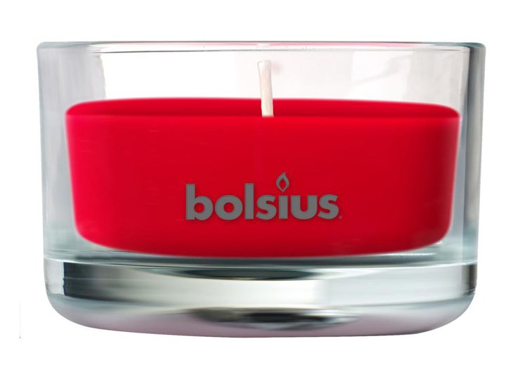 Świeca zapachowa w szkle TRUE SCENTS granat BOLSIUS