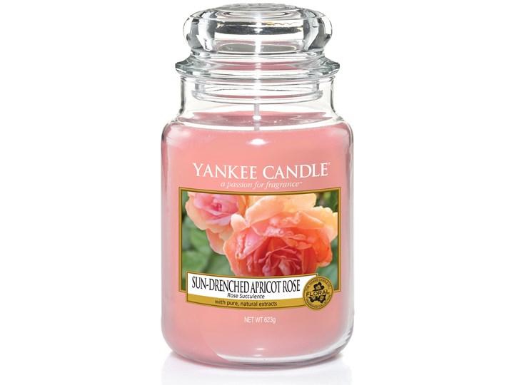 Świeca zapachowa Yankee Candle Sun-Drenched Apricot Rose