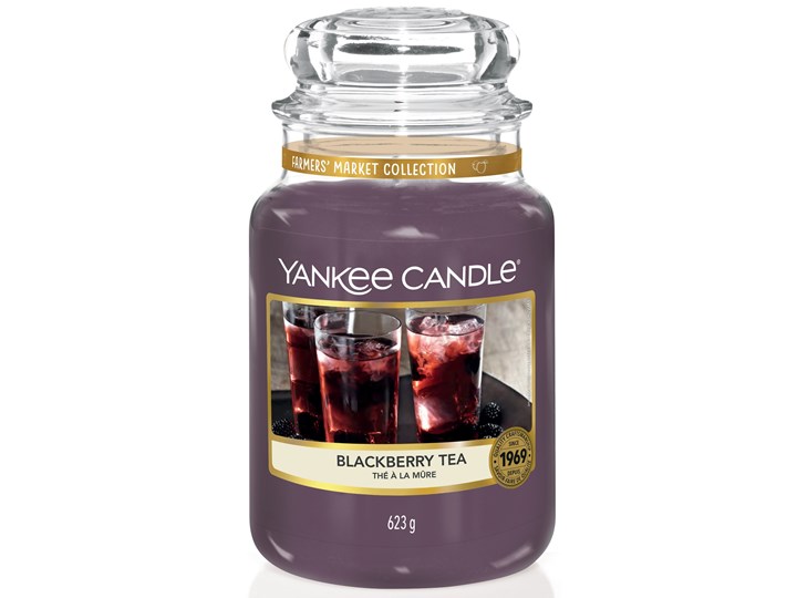 Świeca zapachowa Yankee Candle Blackberry Tea