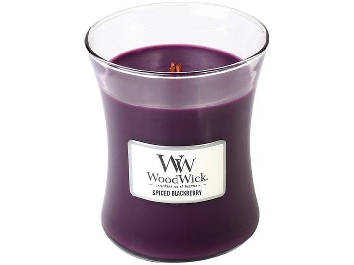 Świeca Core WoodWick Spiced Blackberry średnia