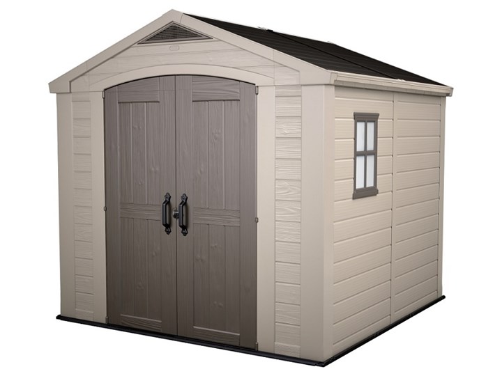 OUTLET - Plastikowy domek Keter Factor 8x6 + montaż GRATIS - Transport GRATIS!