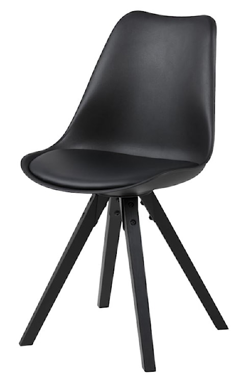 Krzesło z tworzywa Djum czarny