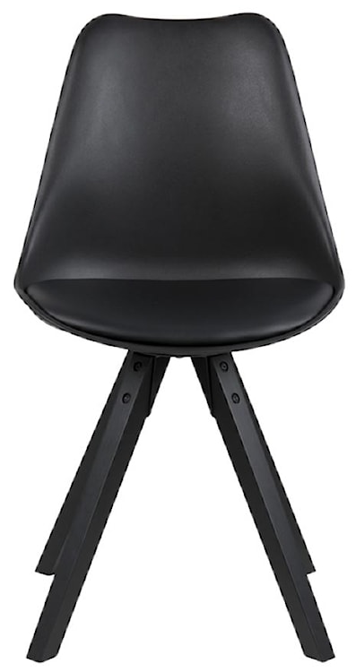 Krzesło z tworzywa Djum czarny  - zdjęcie 2