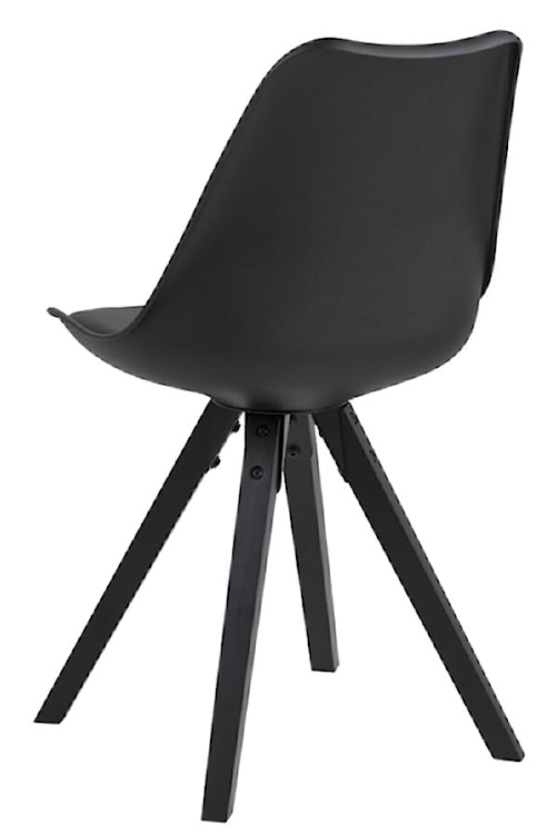 Krzesło z tworzywa Djum czarny  - zdjęcie 4