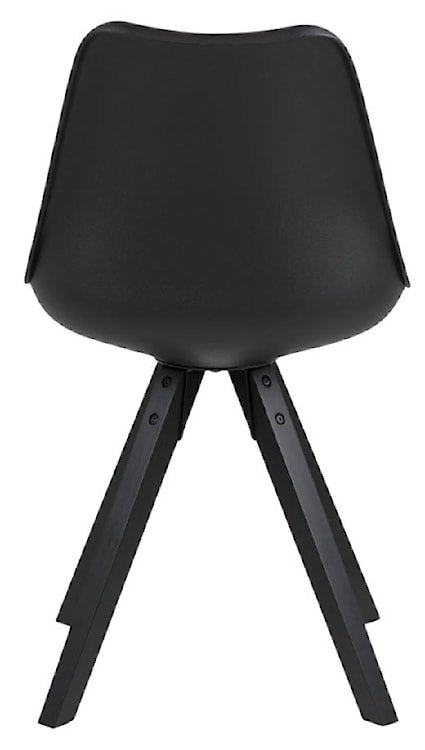 Krzesło z tworzywa Djum czarny  - zdjęcie 5