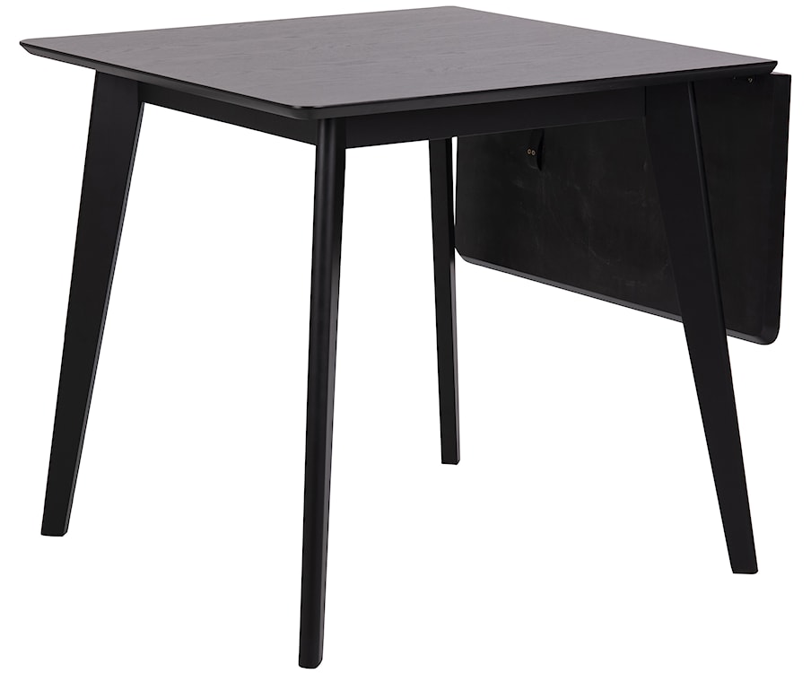 Stół do jadalni rozkładany Gemirro 80-120x80 cm dąb czarny fornir  - zdjęcie 6