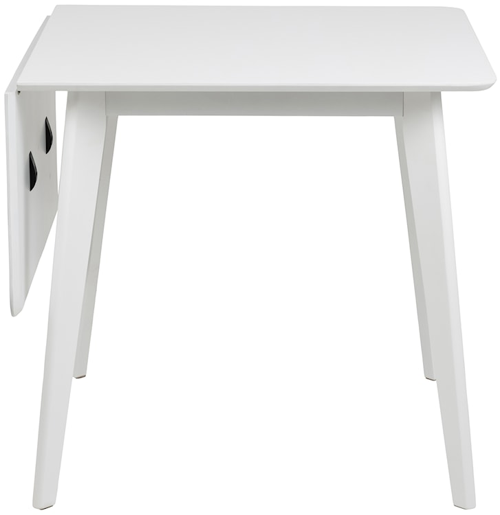 Stół do jadalni rozkładany Gemirro 80-120x80 cm biały  - zdjęcie 4