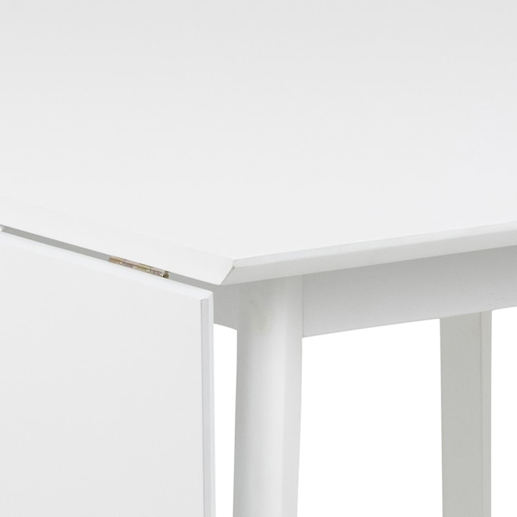 Stół do jadalni rozkładany Gemirro 80-120x80 cm biały  - zdjęcie 8