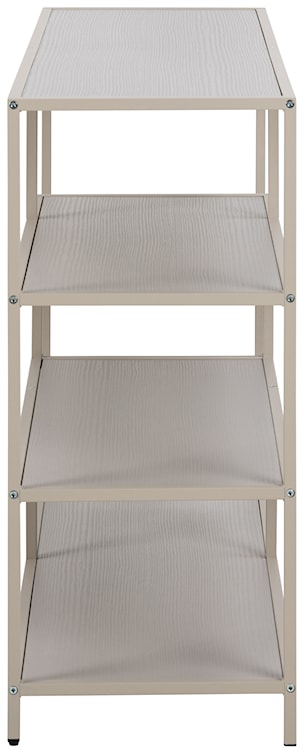 Regał Seaford 114 cm niski beżowy  - zdjęcie 5