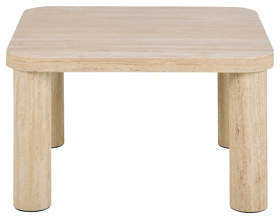 Stolik kawowy Sorisel 60x60 cm trawertyn  - zdjęcie 3