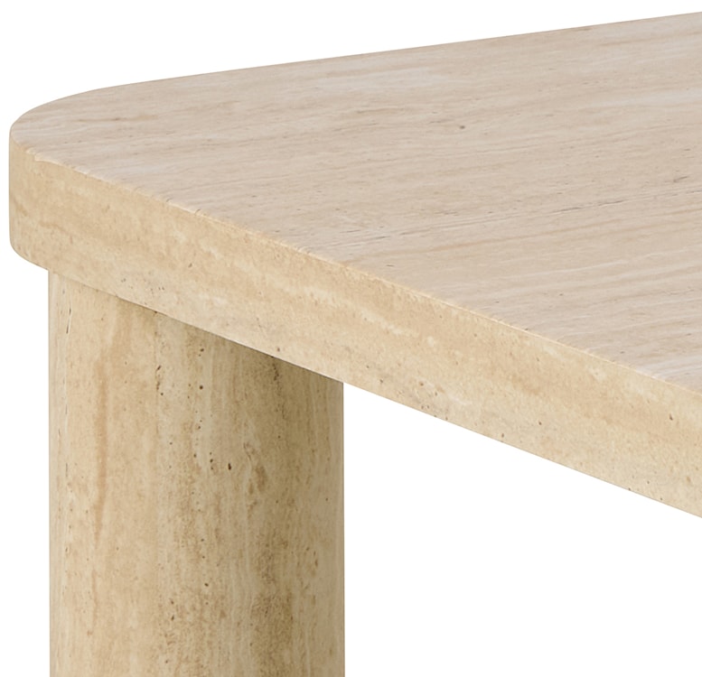 Stolik kawowy Sorisel 60x60 cm trawertyn  - zdjęcie 4