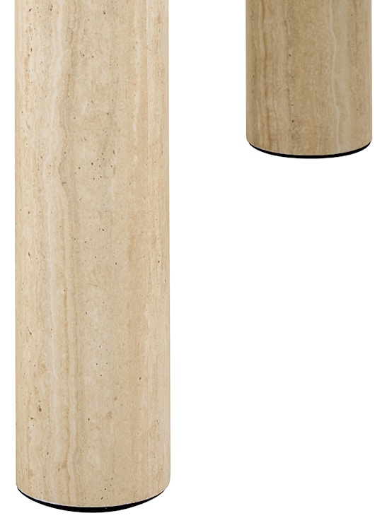 Stolik kawowy Sorisel 60x60 cm trawertyn  - zdjęcie 5