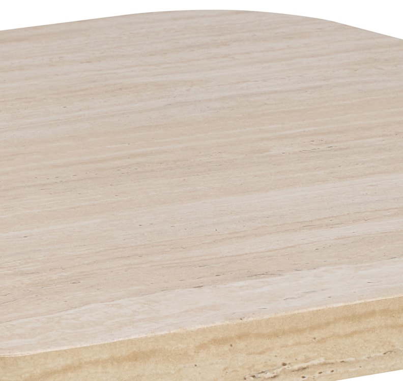 Stolik kawowy Sorisel 60x60 cm trawertyn  - zdjęcie 6