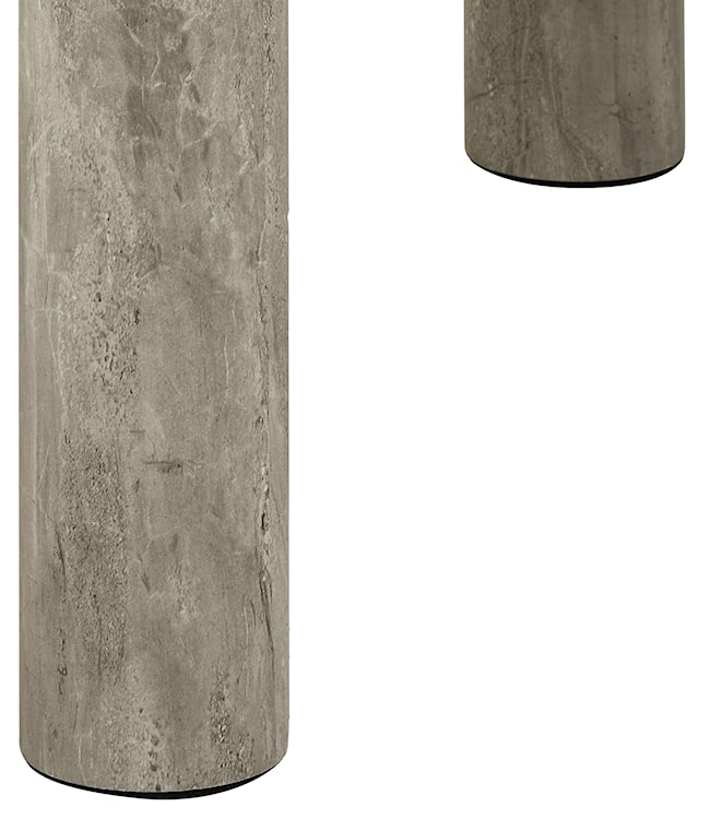 Stolik kawowy Sorisel 60x60 cm szary marmur  - zdjęcie 5