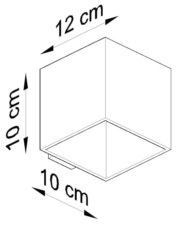 Kinkiet Kodie 10 cm czarny  - zdjęcie 8