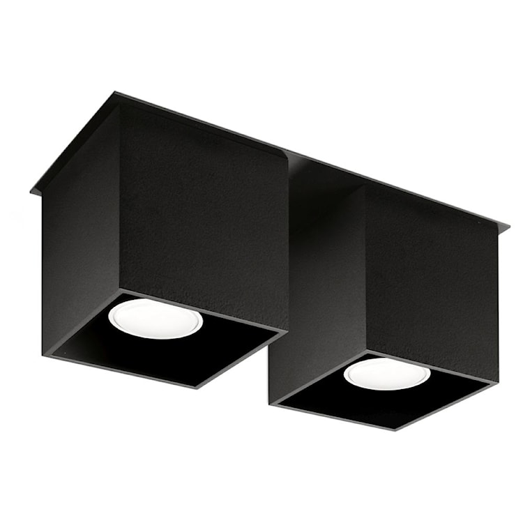 Plafon Quad 2 czarny 