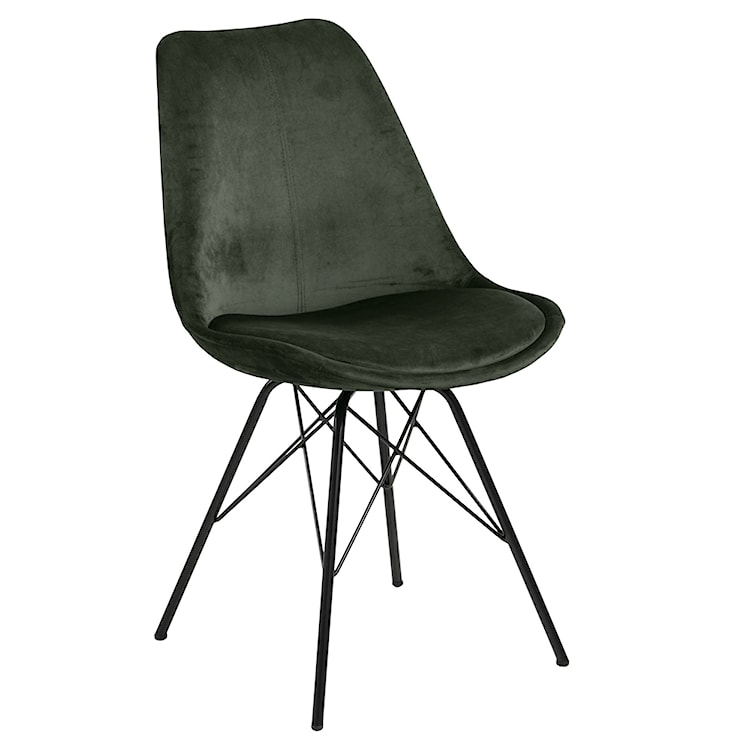 Krzesło Sapodilla ciemnozielone  - zdjęcie 4