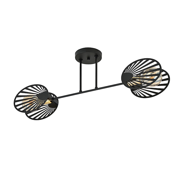 Lampa sufitowa Arcend x2 czarna  - zdjęcie 2